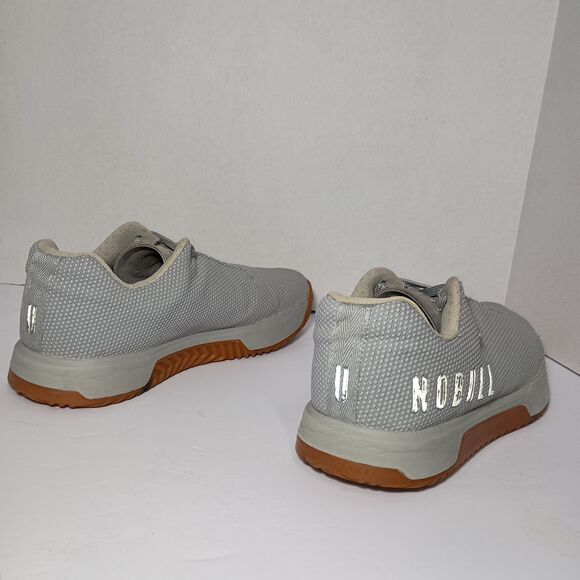 NOBULL Trainer Grey Mesh Gum Sole CrossFit Shoes Men 10.5 W 12 Athletic Sneakers - Picture 4 of 15